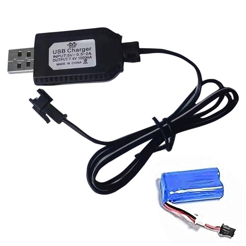 Rc Helicopter Charger - Drone pil şarj cihazı 7.4V 1000mA