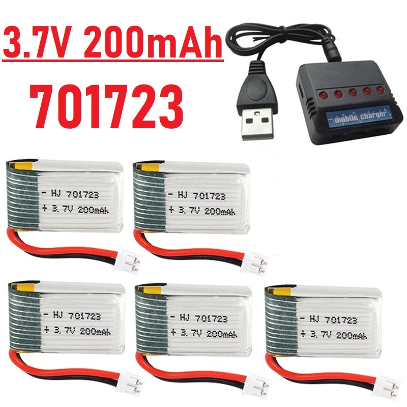 Rc Helicopter Charger - Yükseltme 3.7V 200mAh pil şarj cihazı