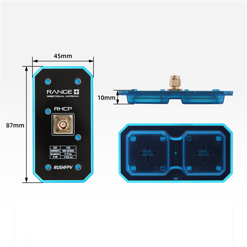 Rc Helicopter Remote Control - 5.8GHz FPV Patch Anten Uzun Menzilli