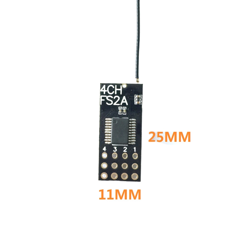 Flysky FS2A Mini Alıcı 4CH AFH - Rc Helicopter Remote Control incelemesi ve fiyatı