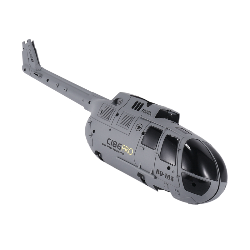 C186 C-186 Pro kabuk yatak ört - Rc Helicopter Coaxial incelemesi ve fiyatı