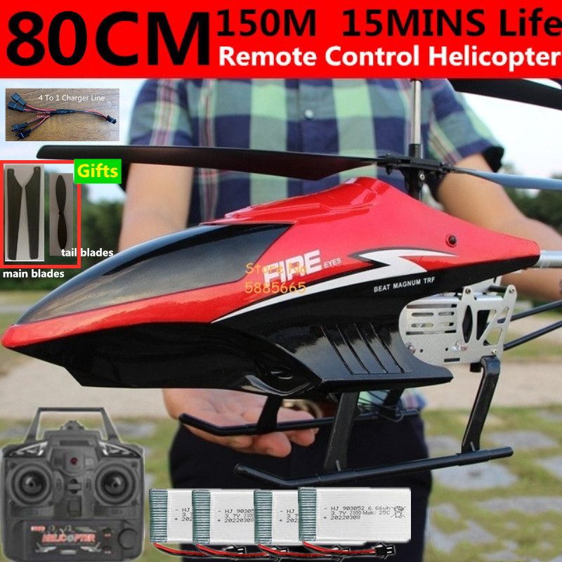 80 CM Büyük Alaşım Uzaktan Kum - Rc Helicopter Nitro incelemesi ve fiyatı
