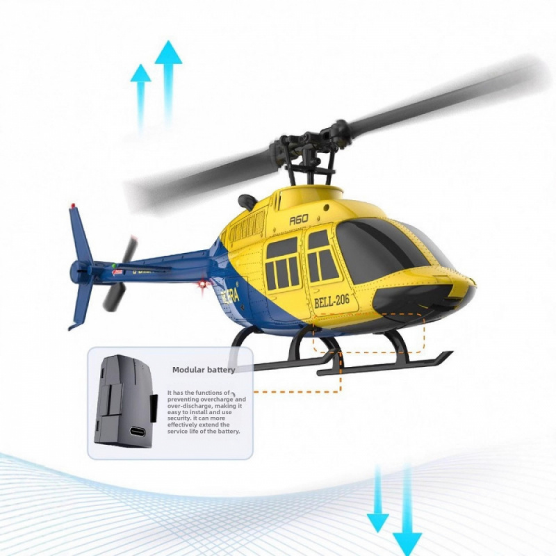 RC ERA A60 RC Helikopter, Yüks - Rc Helicopter Gyro incelemesi ve fiyatı