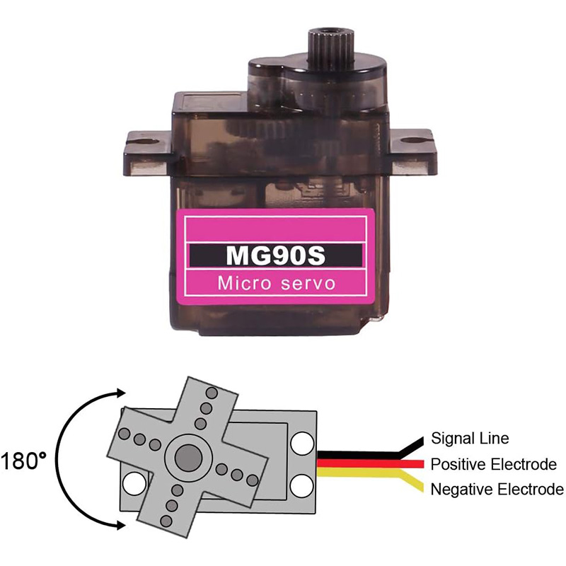 MG90S Servo 5/10/20/40 Adet Ta - Rc Helicopter Servo incelemesi ve fiyatı
